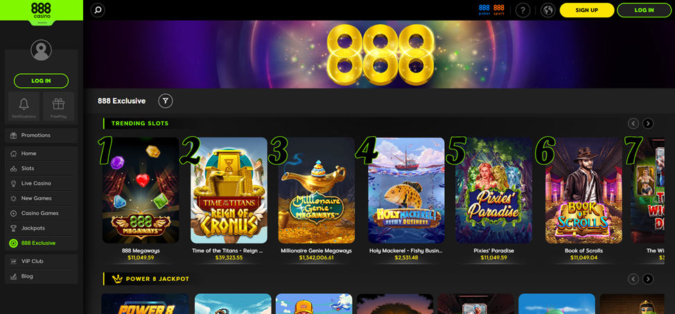 888 online casino